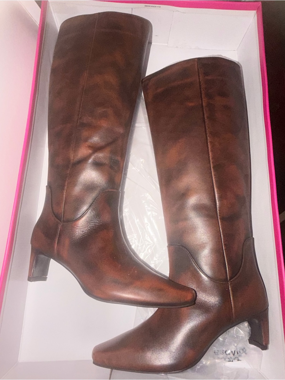 Vince Camuto Tall Brown Women's Riding Boots - Classic Knee-High Style